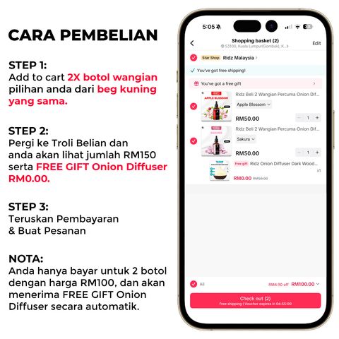 How To Order - Onion Diffuser - DW