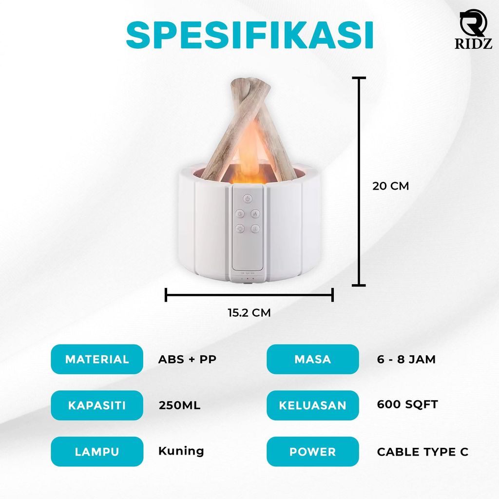 9. Spect Bone Fire Diffuser - White-min