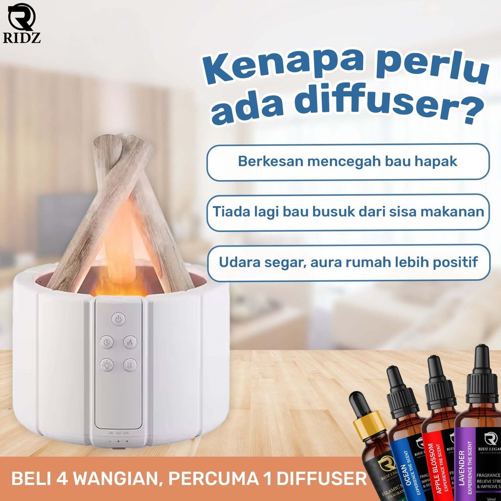 4. F.A.B Bone Fire Diffuser White-min