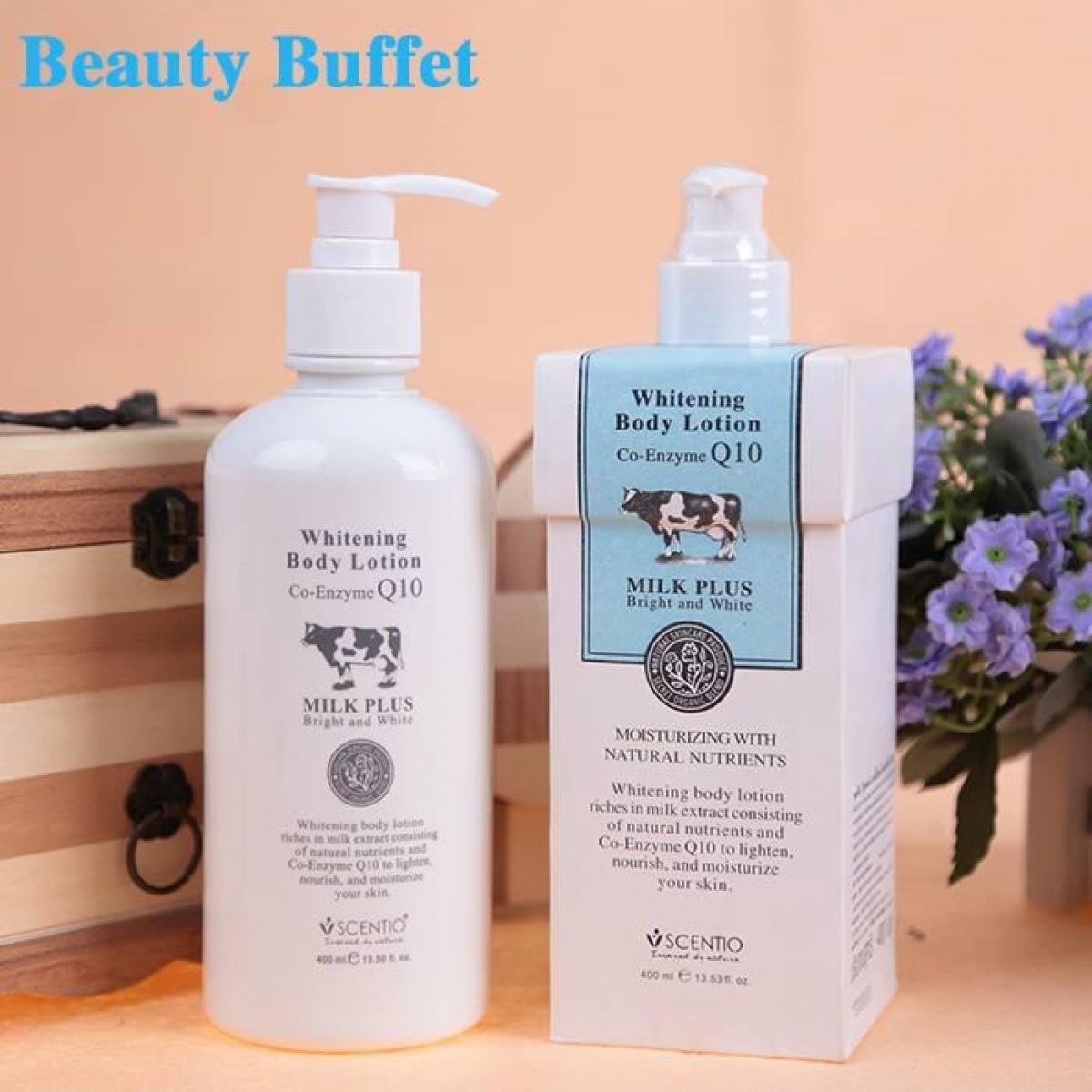 Beauty Buffet SCENTIO Milk Plus Whitening Co-enzyme Q10 