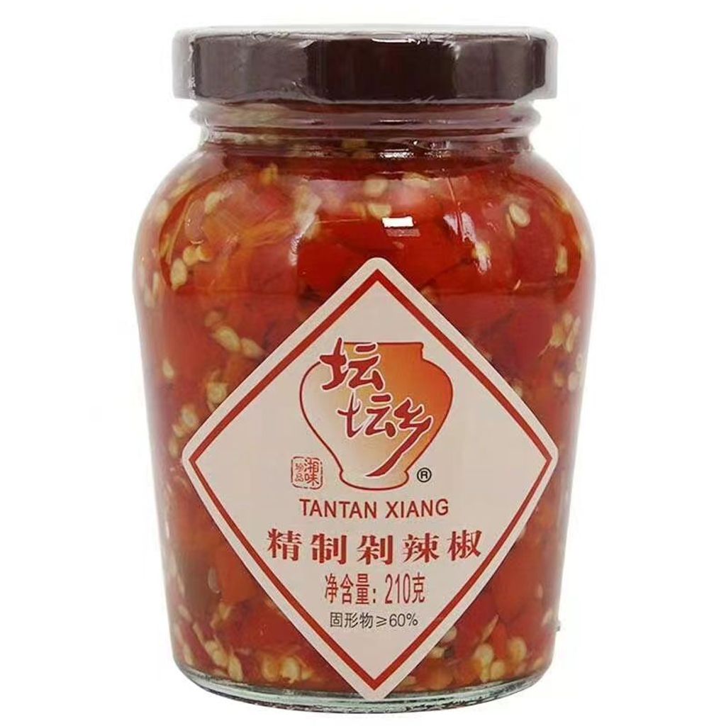 坛坛乡210g精制剁辣椒 12瓶（整箱）