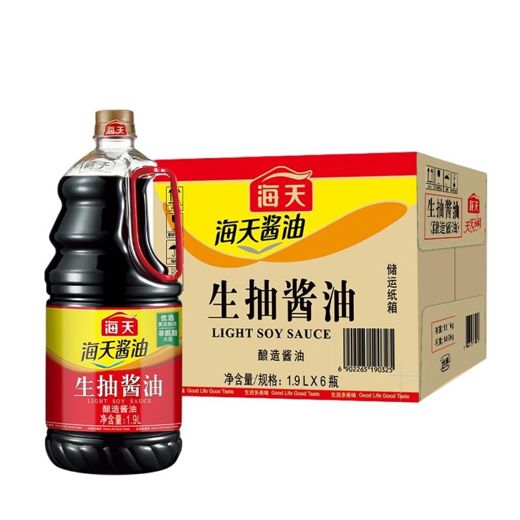 生抽酱油1.9L 2