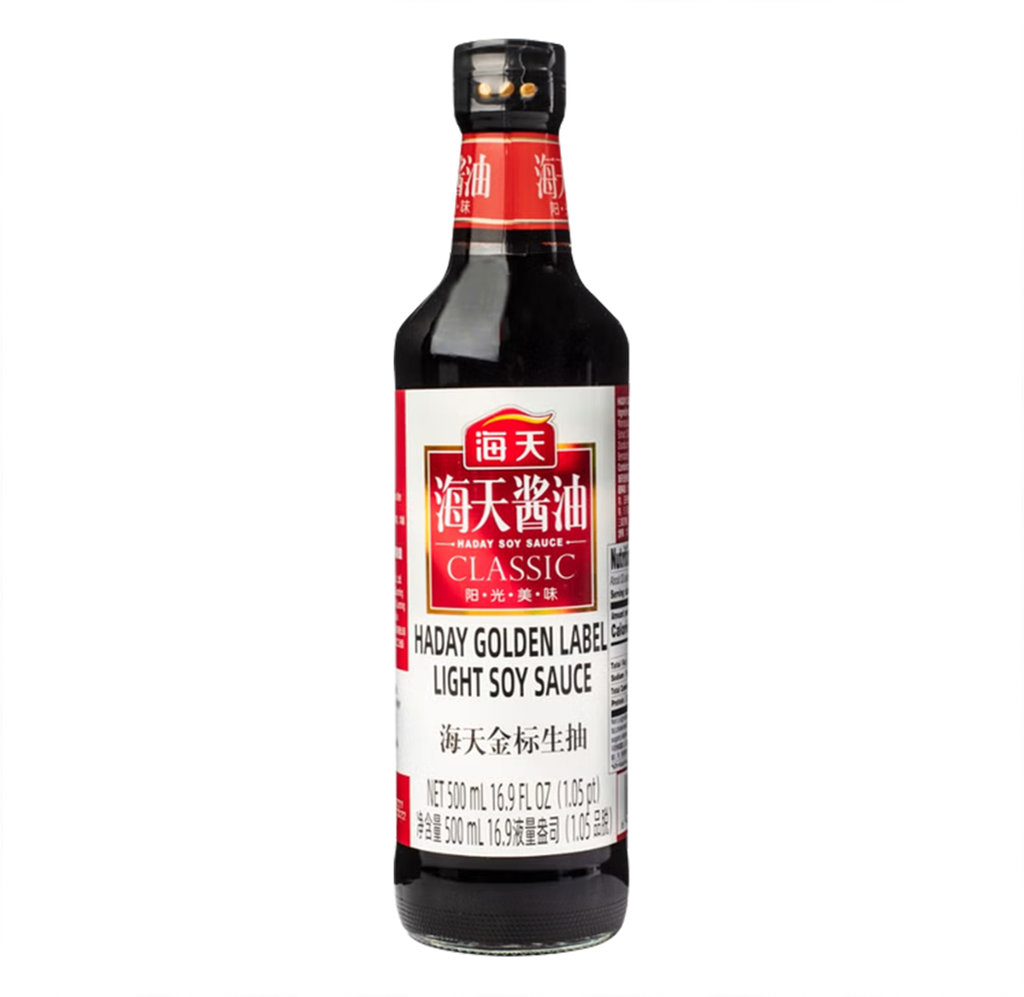 【海天】金标生抽500ml HALAL认证 12瓶（整箱）