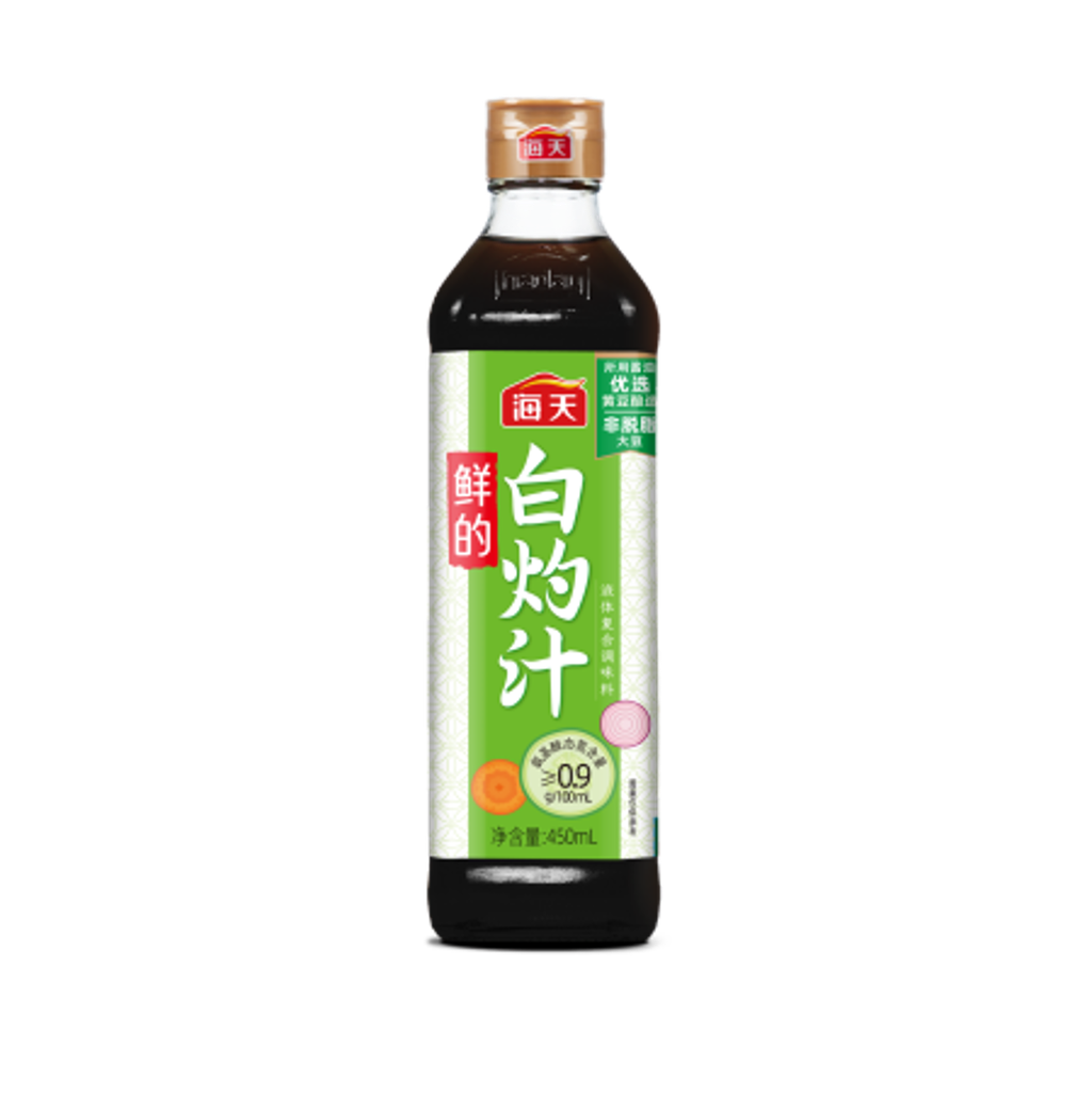 【海天】鲜的白灼汁 450ml 12瓶（整箱）