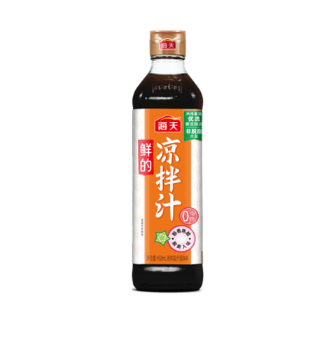 【海天】鲜的凉拌汁 450ml 12瓶（整箱）