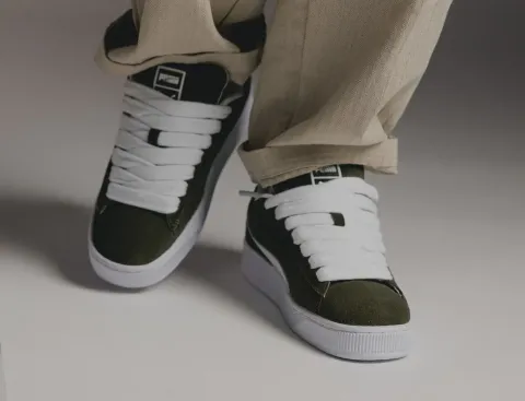 puma-suede-xl-dark-olive-white-onfoot-2