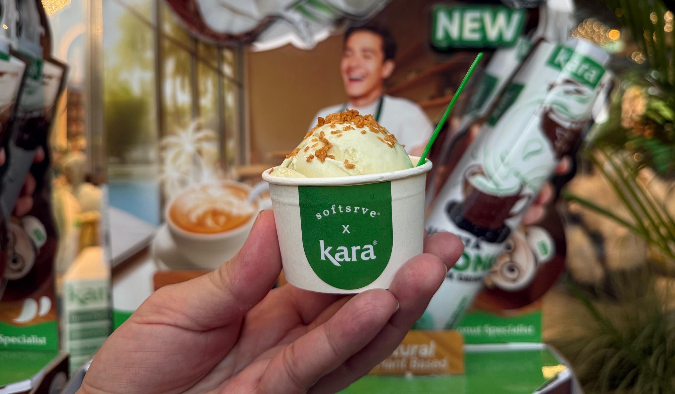 Softsrve® x Kara: We Developed Three Plant-Based Coconut Gelato Flavours — And Here's How They Landed