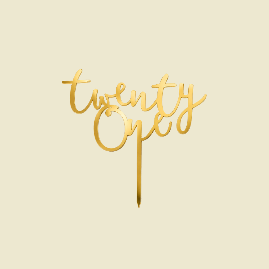 21 Topper Gold