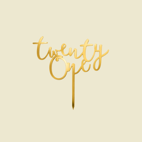 21 Topper Gold