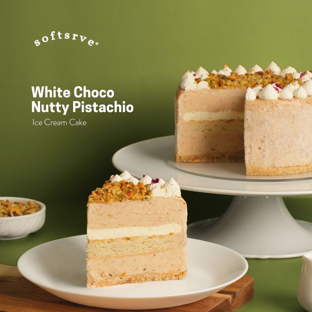 White Choco Nutty Pistachio