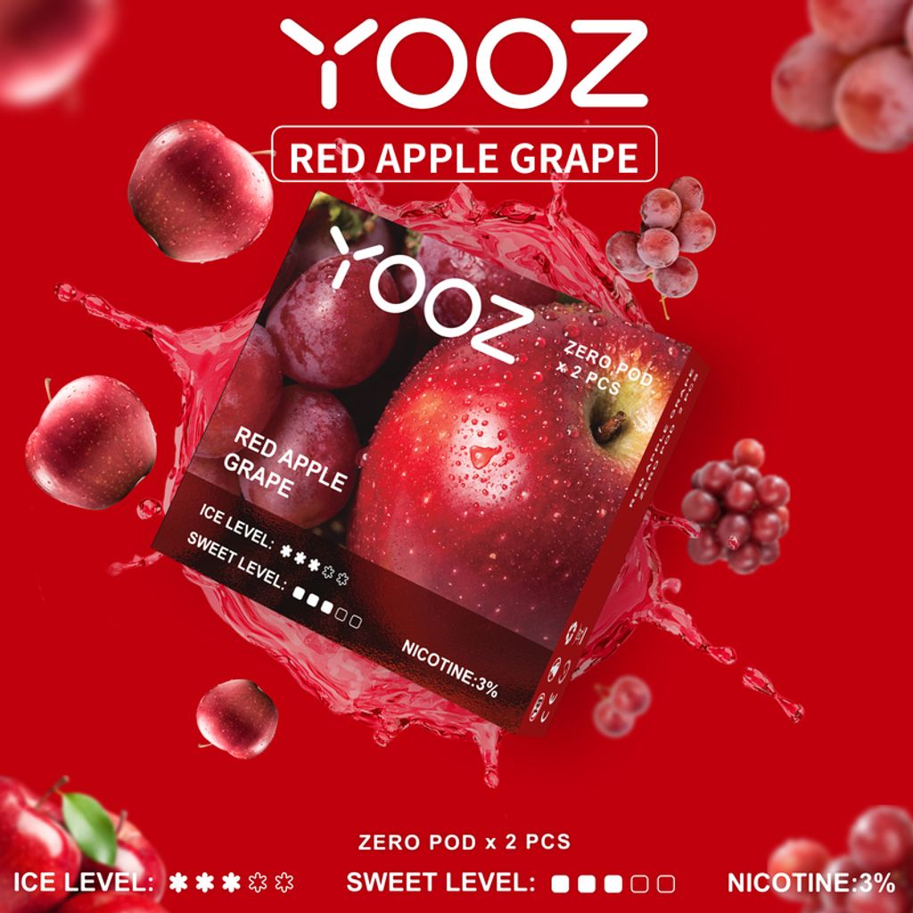 YOOZ MALAYSIA | VAPE | Red Apple Grape