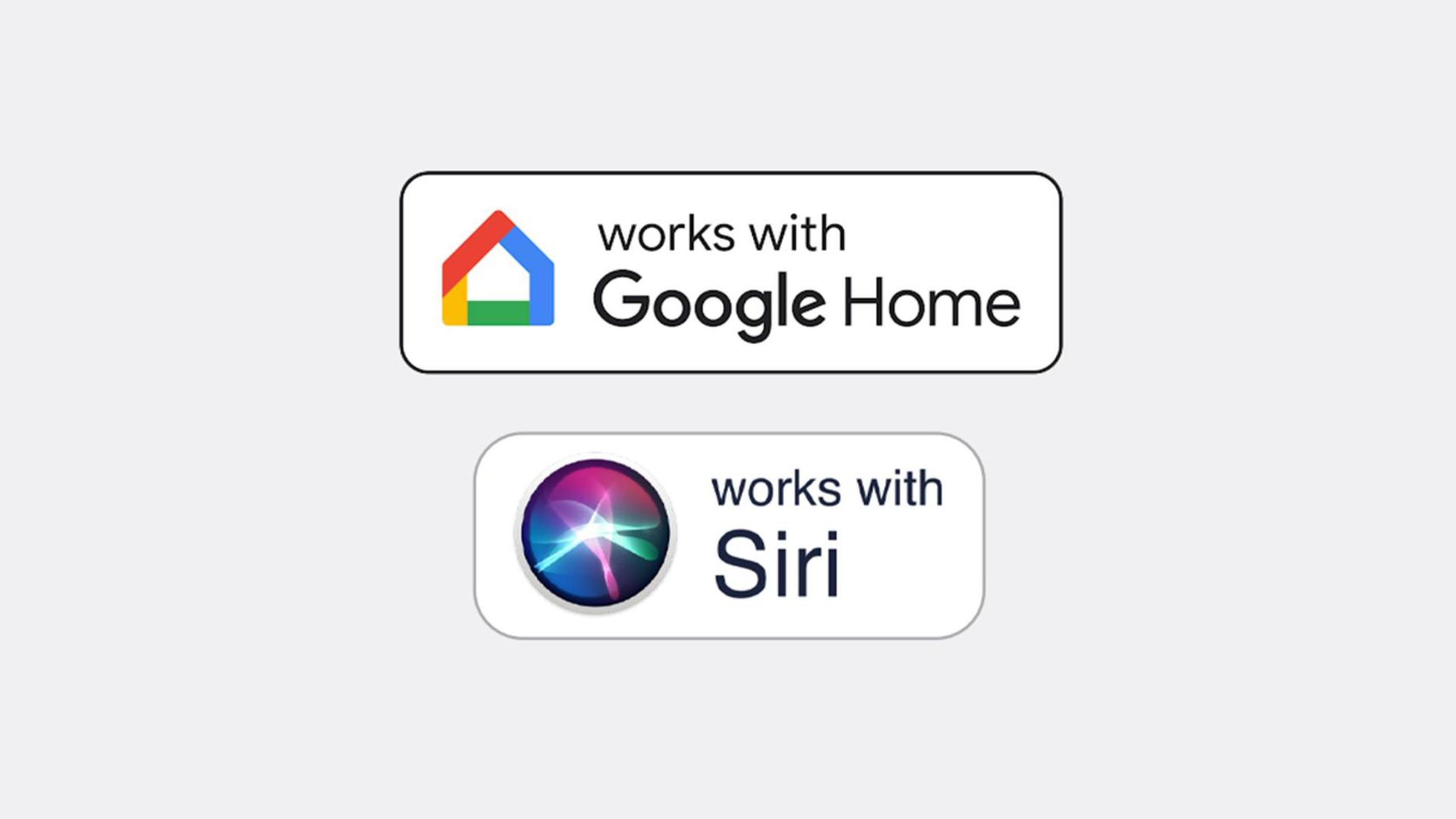 Logos of compatible smart home devices.
