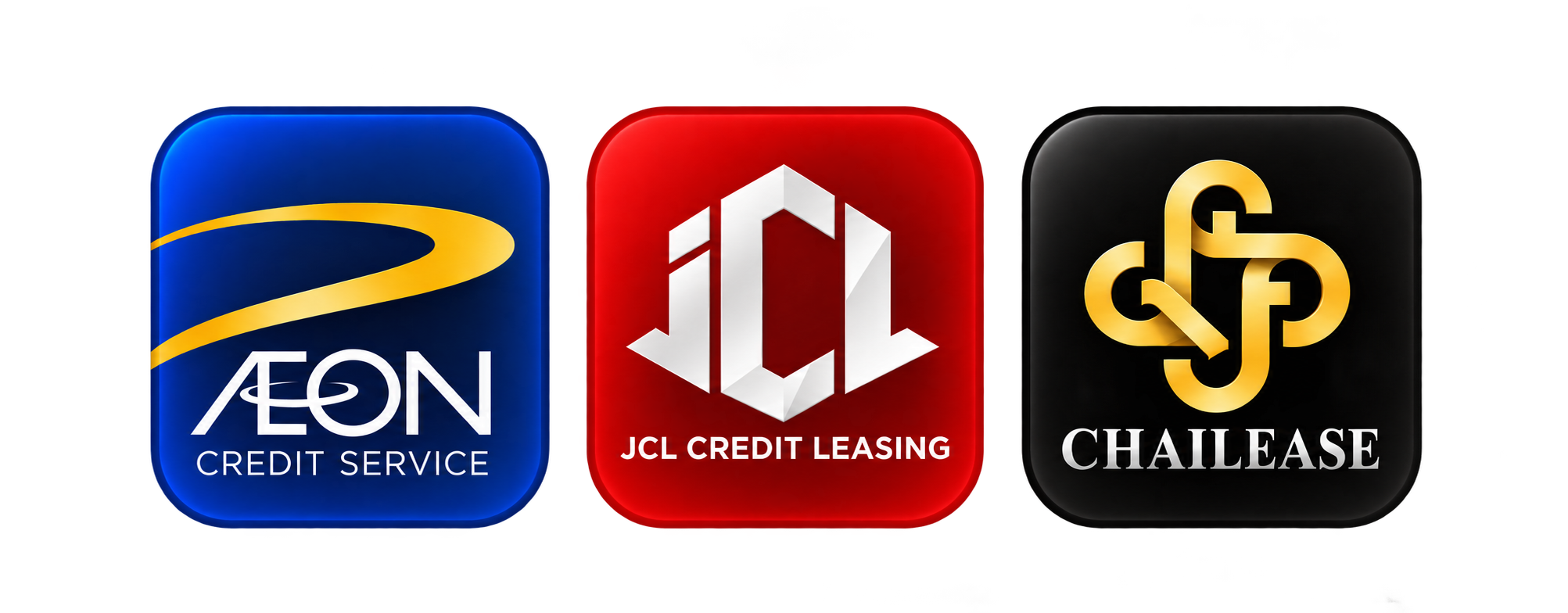 AEON Credit Service, JCL Credit Leasing, Chailease