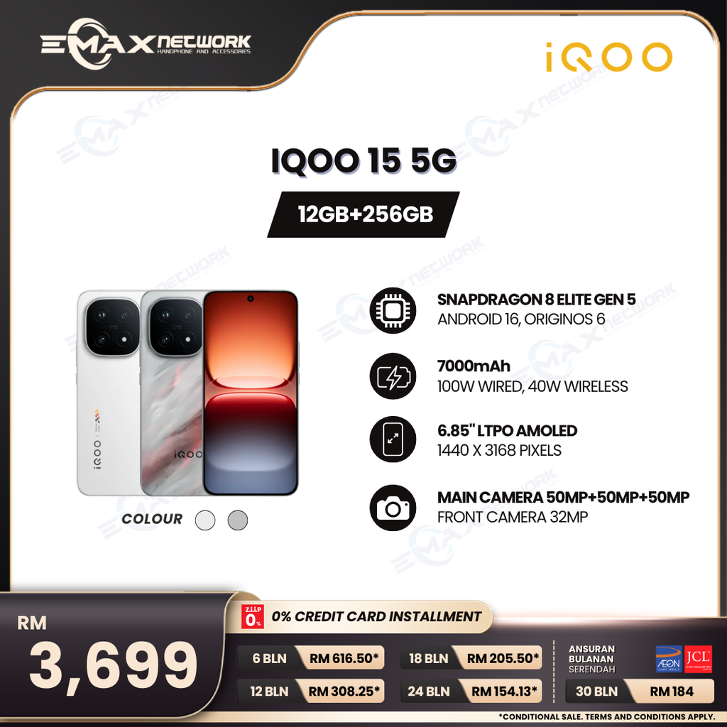 2026 IQOO CASH PRICE TAG (1080 x 1080 px)