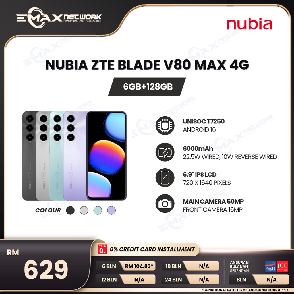 2026 NUBIA CASH PRICE TAG (1080 x 1080 px)