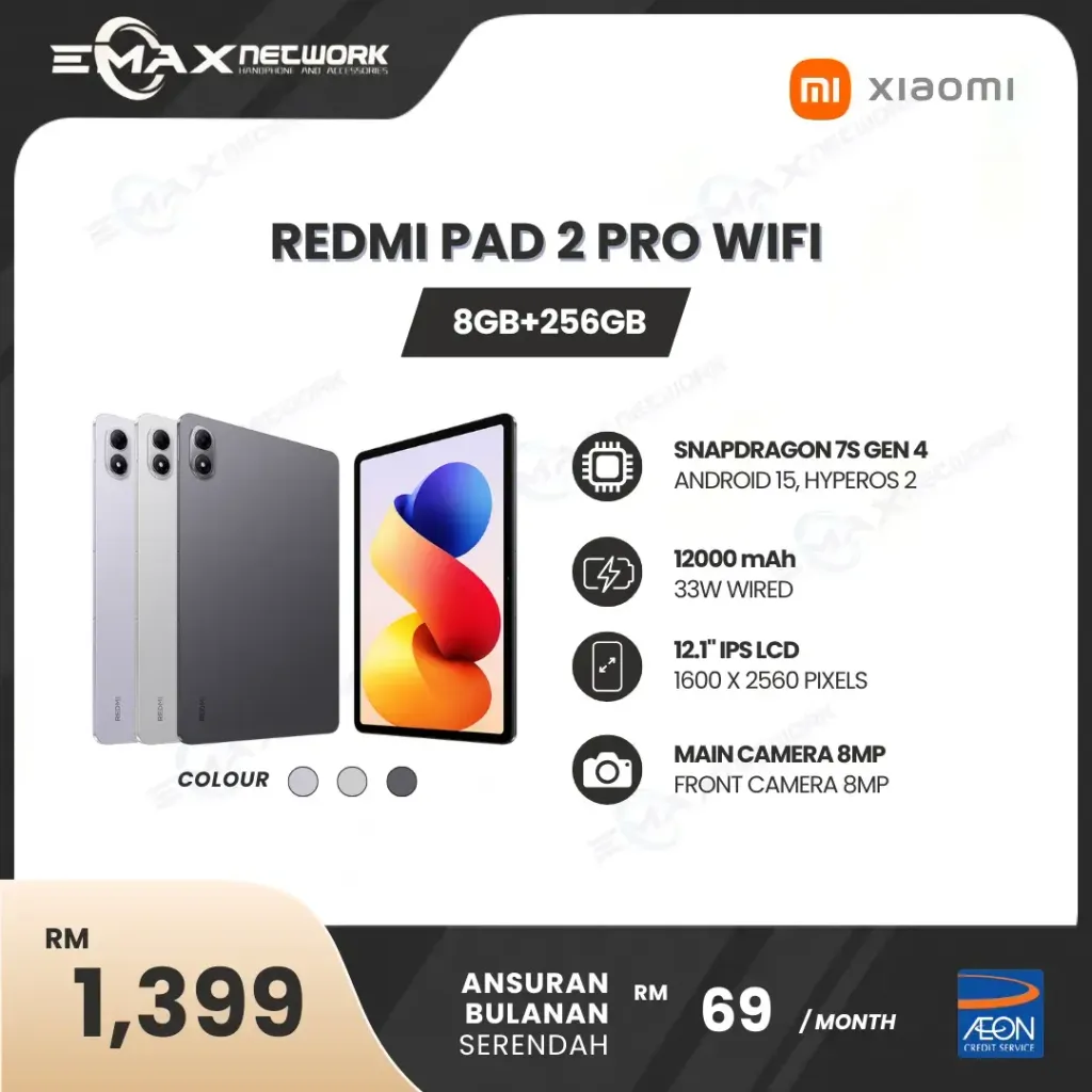 REDMI PAD 2 PRO WIFI (8GB+256GB)