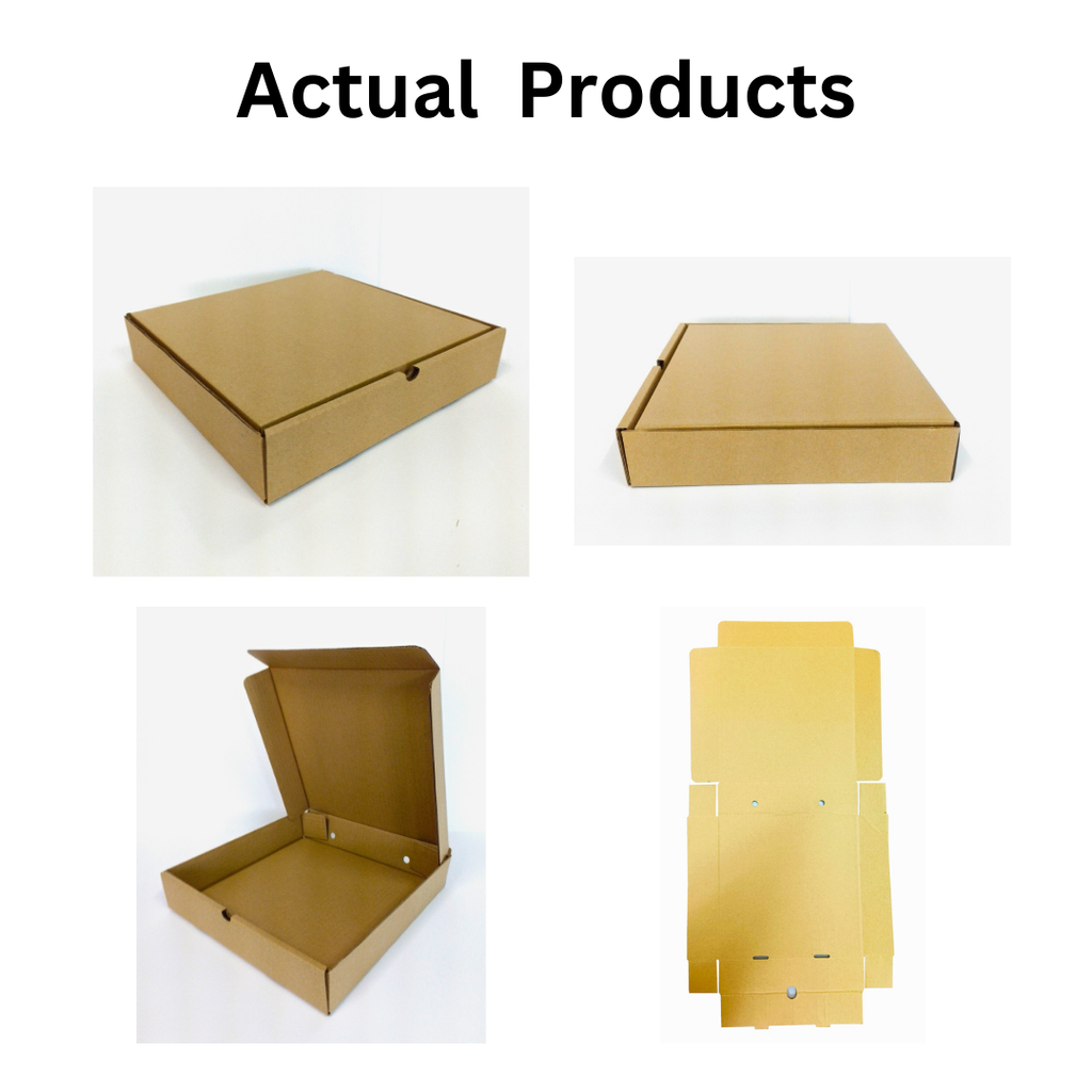 COD018PCS25-PLAIN PIZZA BOX-10X10X2INCH-25PCS 2