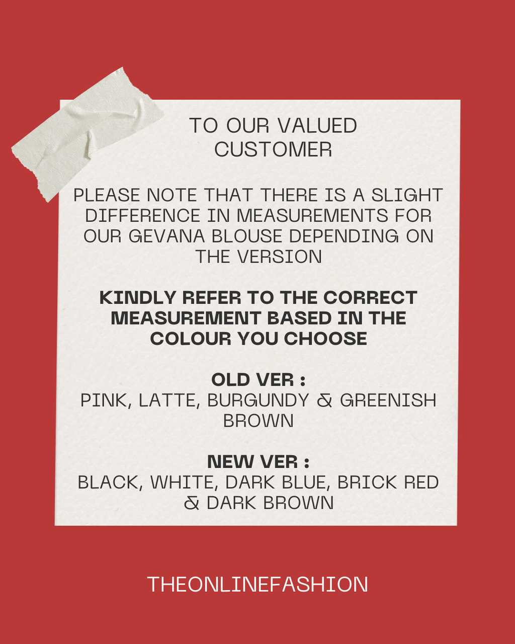 Red and White Simple Closed Day Announcement Instagram Post (1)