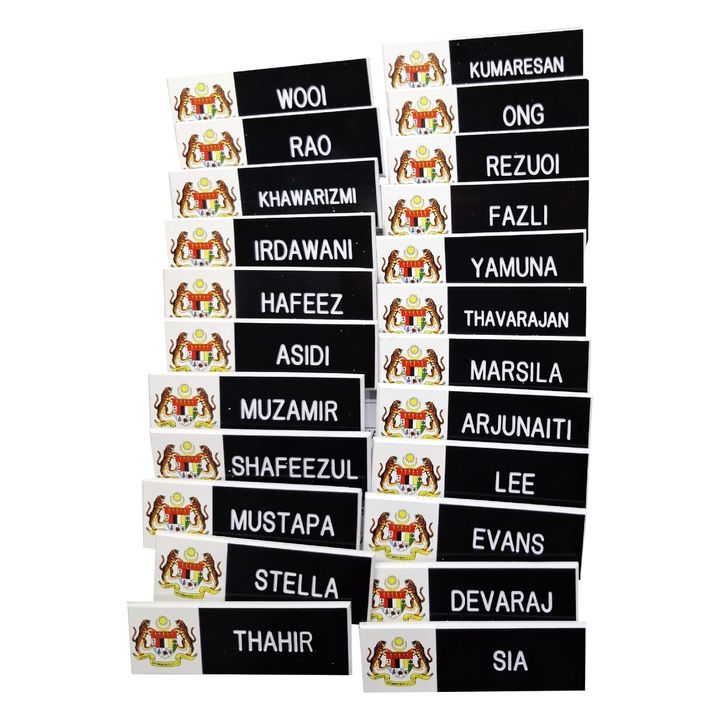 nametag sample