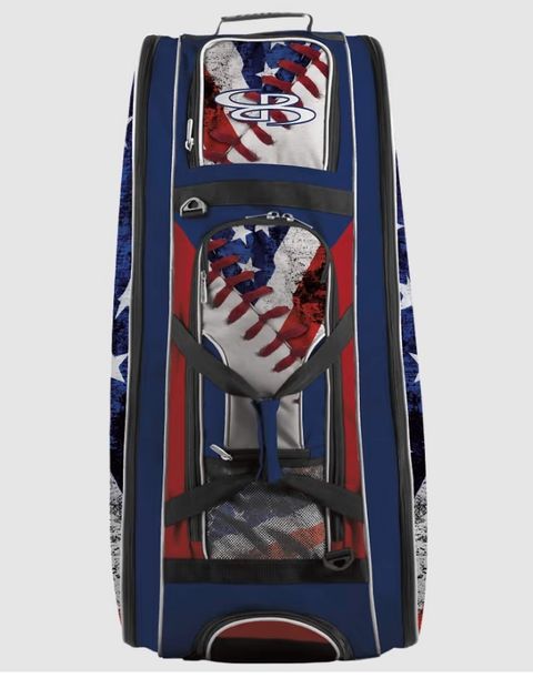 Beast Rolling Bat Bag USA Baseball - Boombah