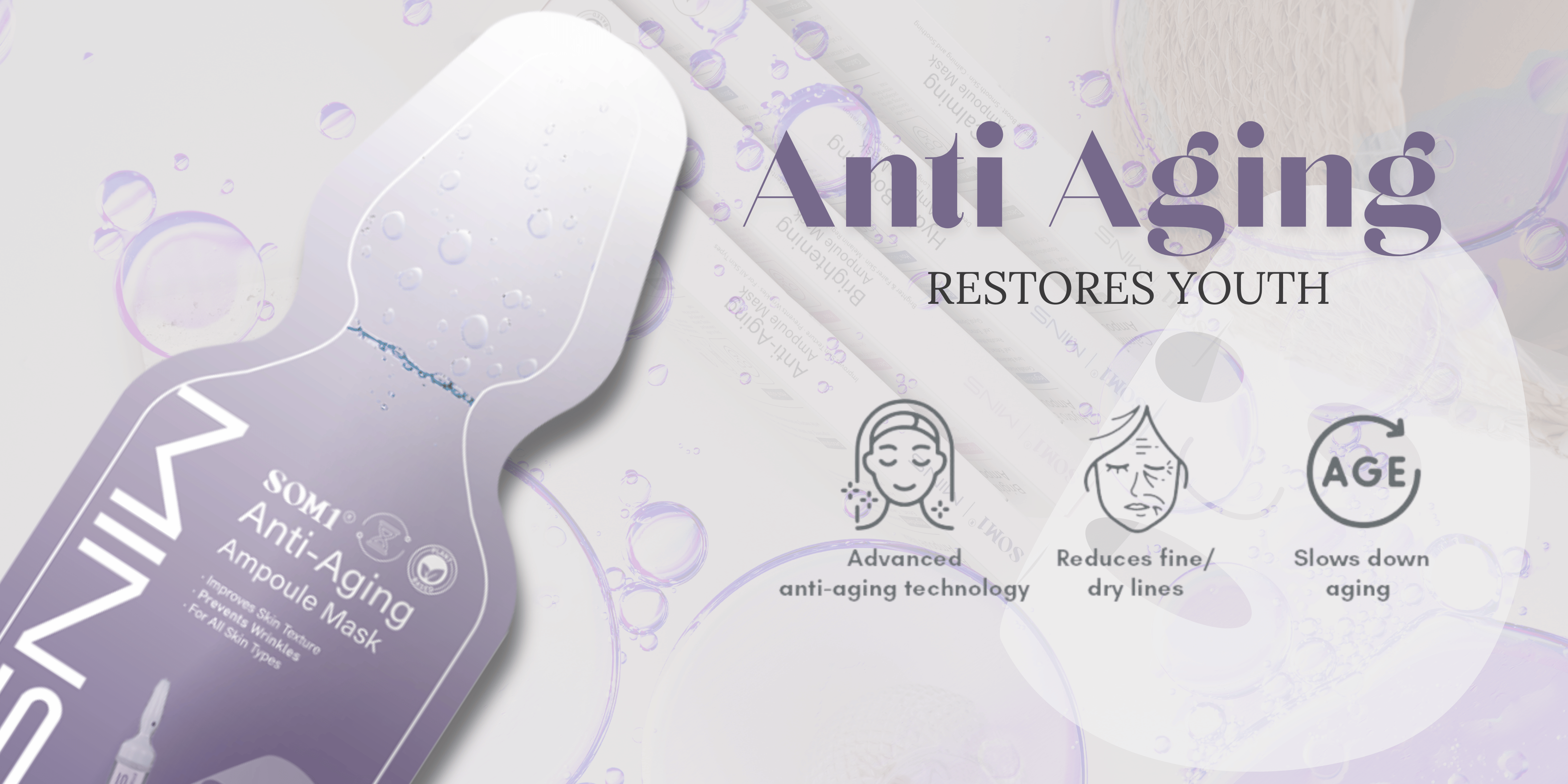 MINS AMPOULE MASK - ANTI AGING