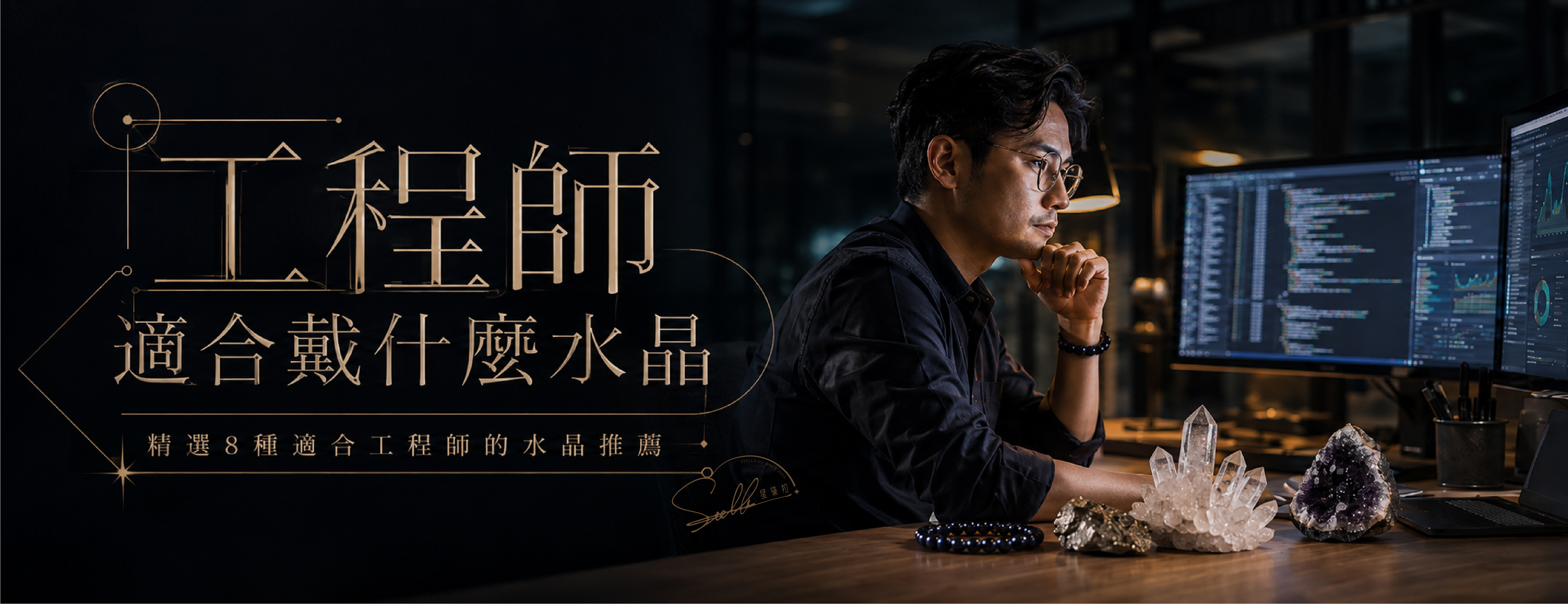 適合族群EP301｜工程師適合戴什麼水晶？精選8種適合工程師的水晶
