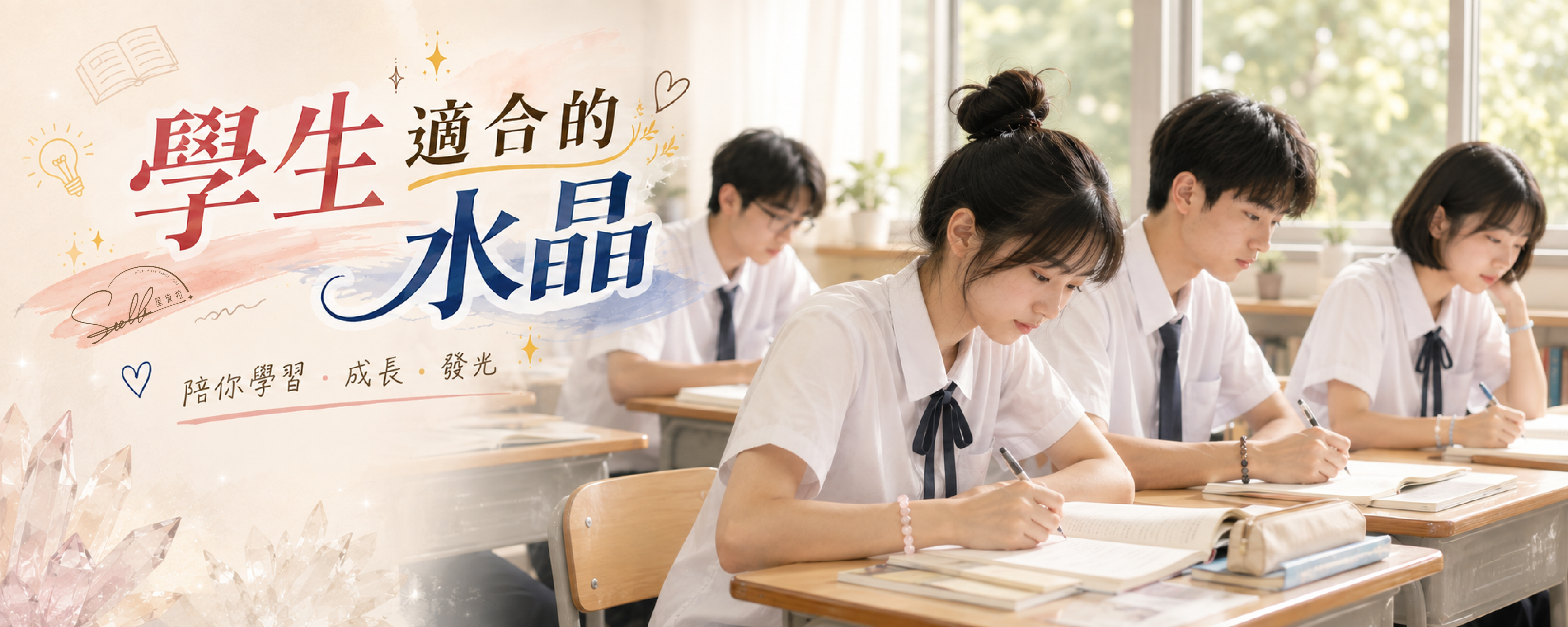 水晶知識｜適合族群EP301｜學生適合戴什麼水晶?