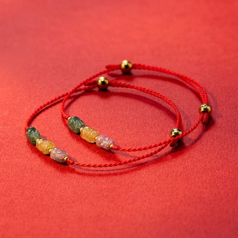 D25007-碧璽貔貅蠟線手環_產品照-02