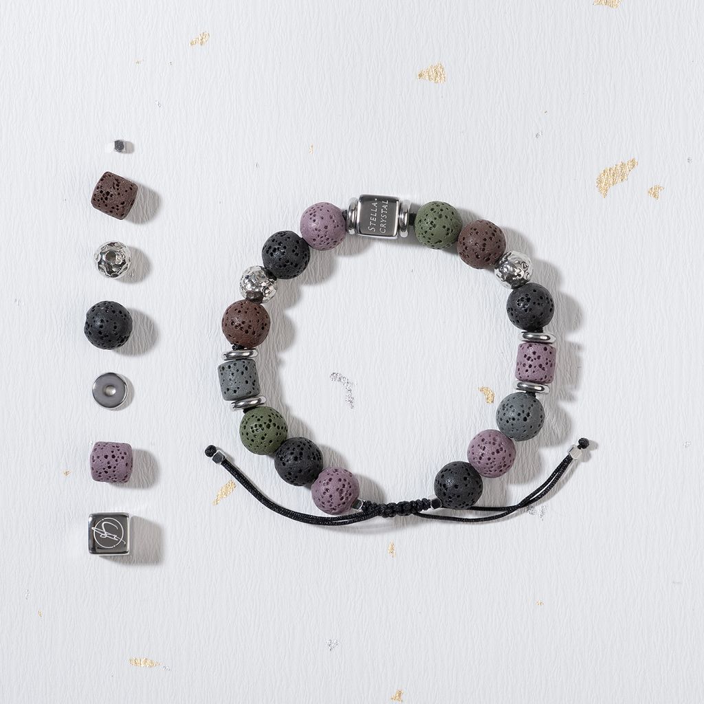 D25001-彩火山石編織手繩_多巴胺+莫蘭迪_產品照-05