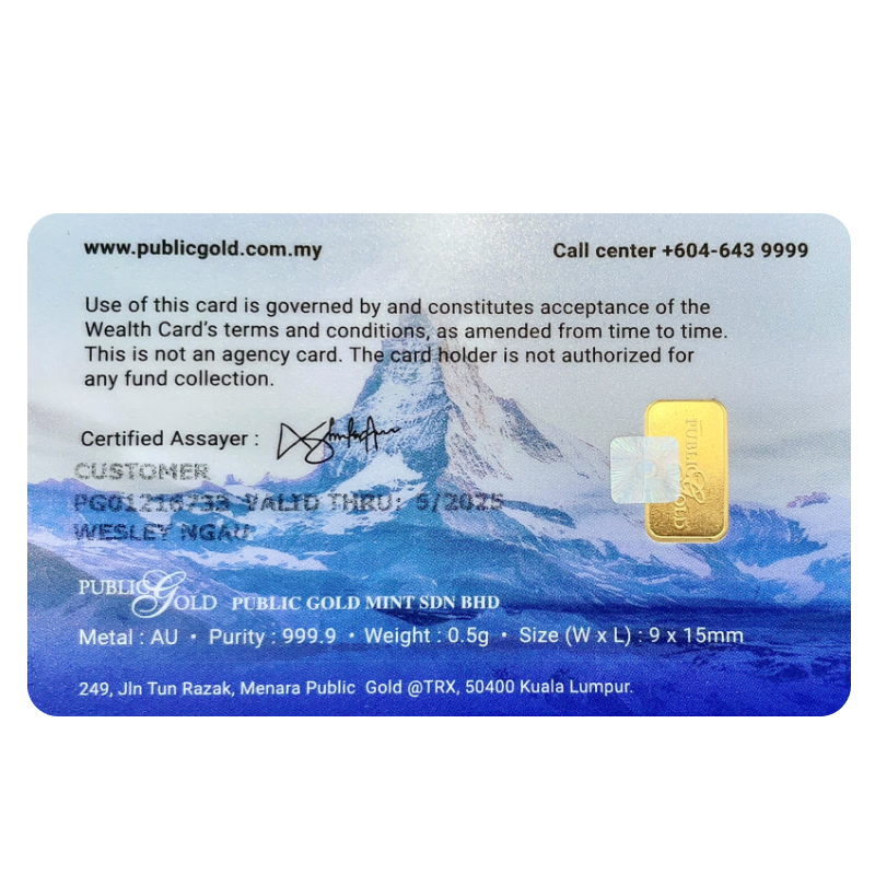 PG Switzerland 0.5g back