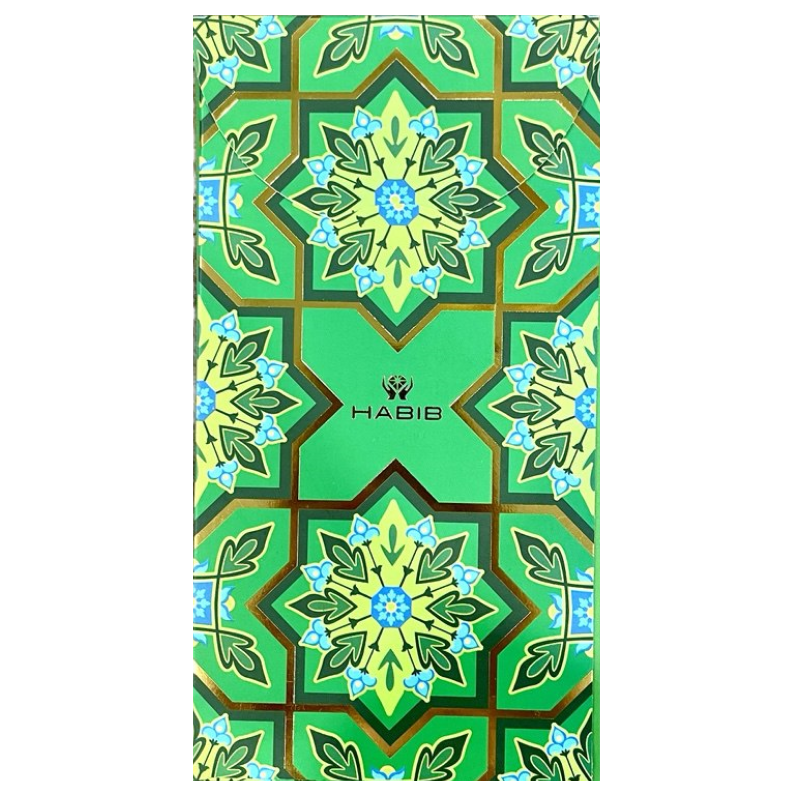 0.2g habib arabesque green back