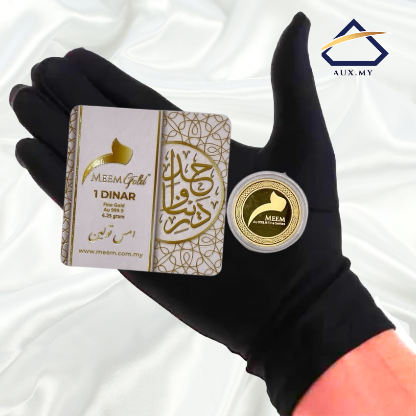 1 dinar meem glove