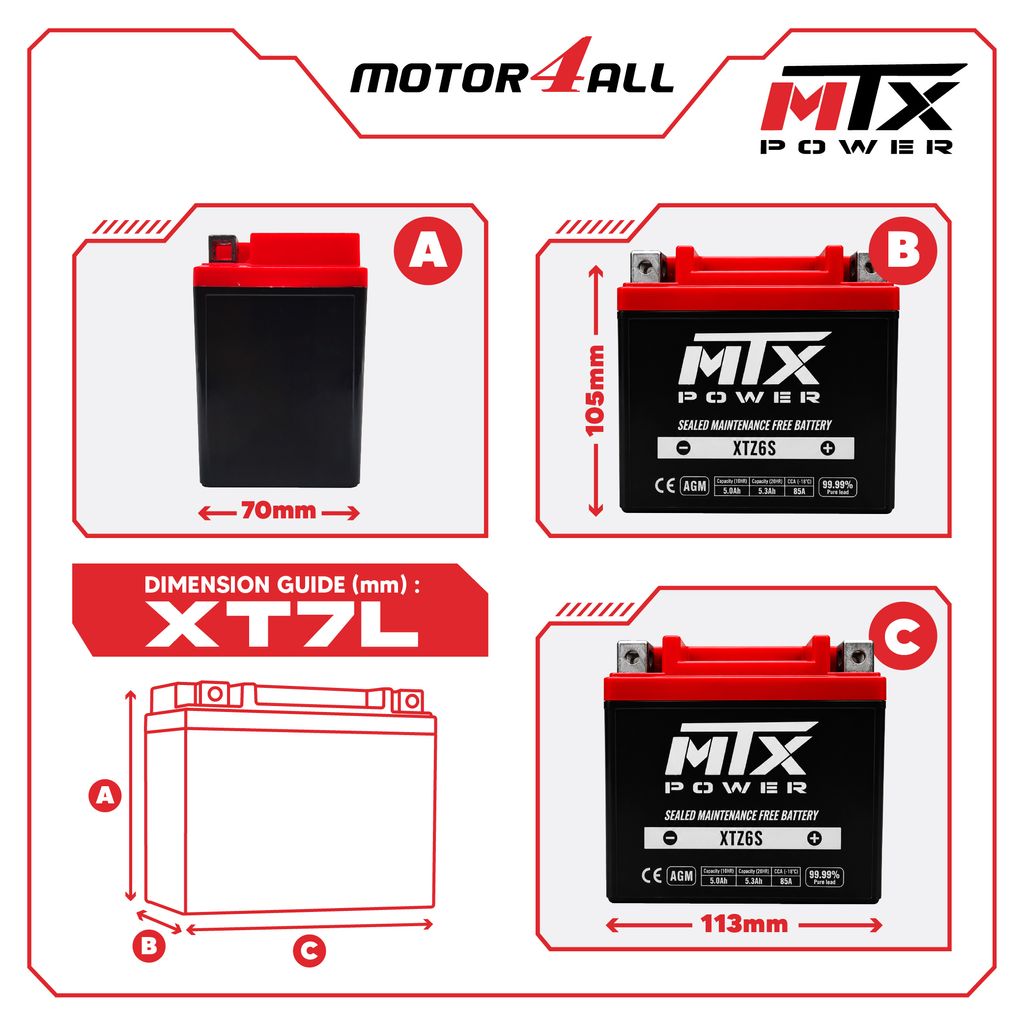 (MOTOR4ALL) XT7L-07