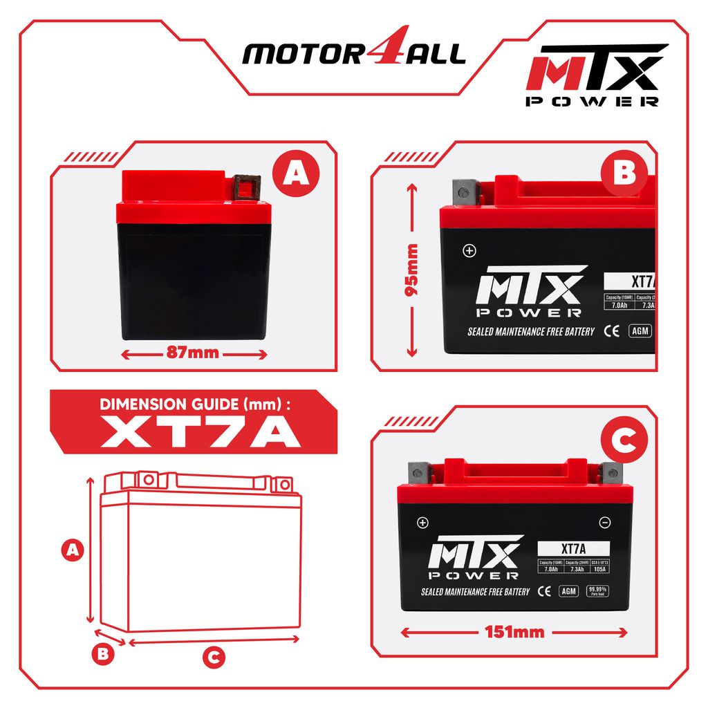 (MOTOR4ALL) XT7A-07