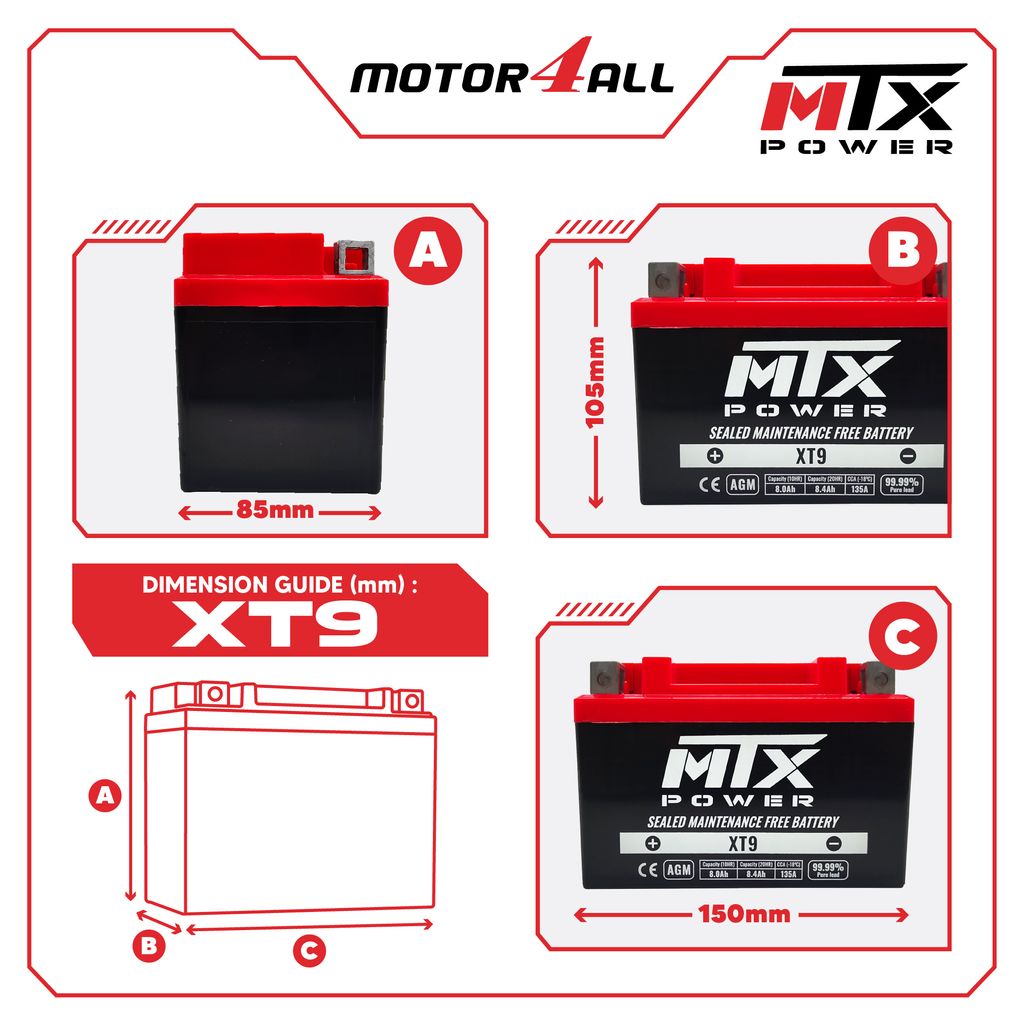 (MOTOR4ALL) XT9-07