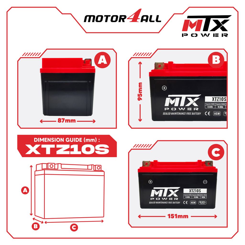 (MOTOR4ALL) XTZ10S-07