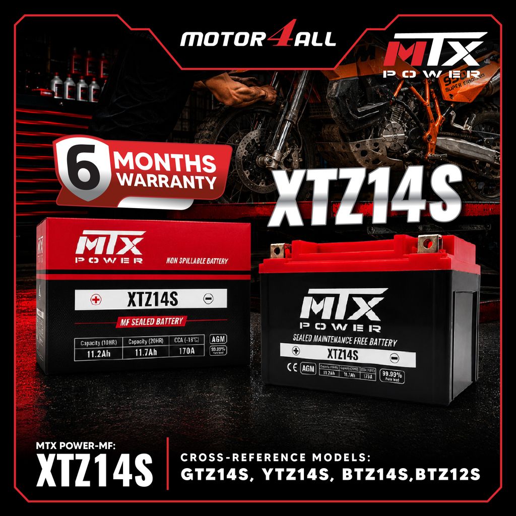 (MOTOR4ALL) XTZ14S-01