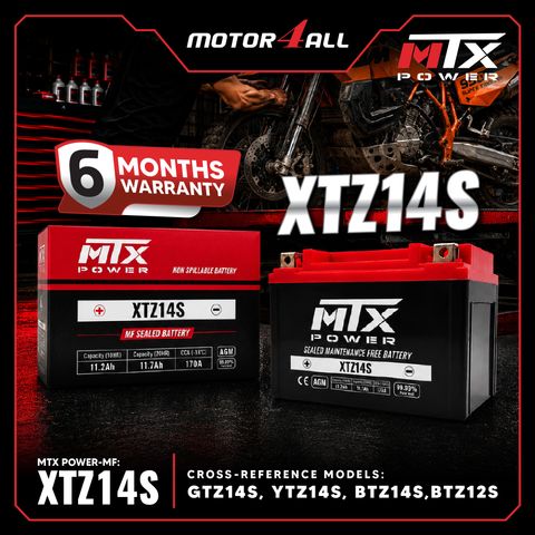 (MOTOR4ALL) XTZ14S-01