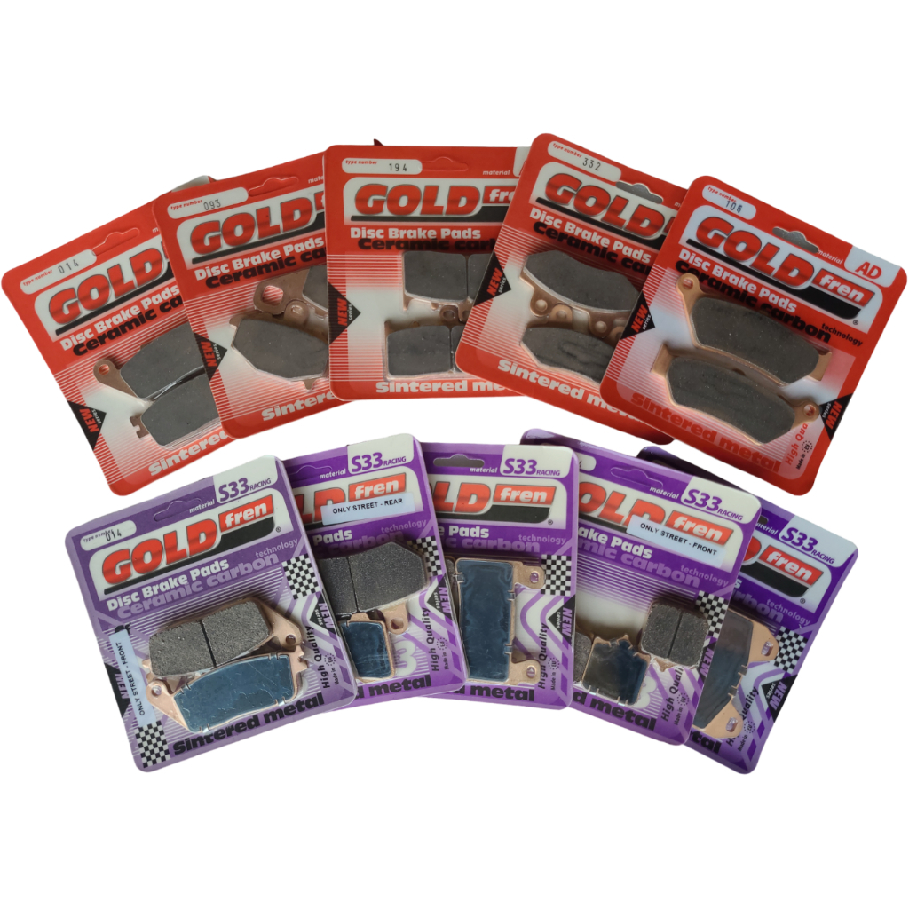 GOLDFREN MOTORCYCLE BRAKE PAD 273 - AD – Motor4all