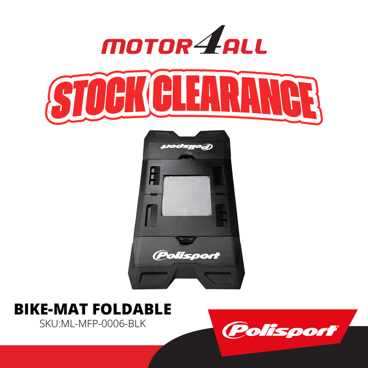 BIKE-MAT FOLDABLE BLACK