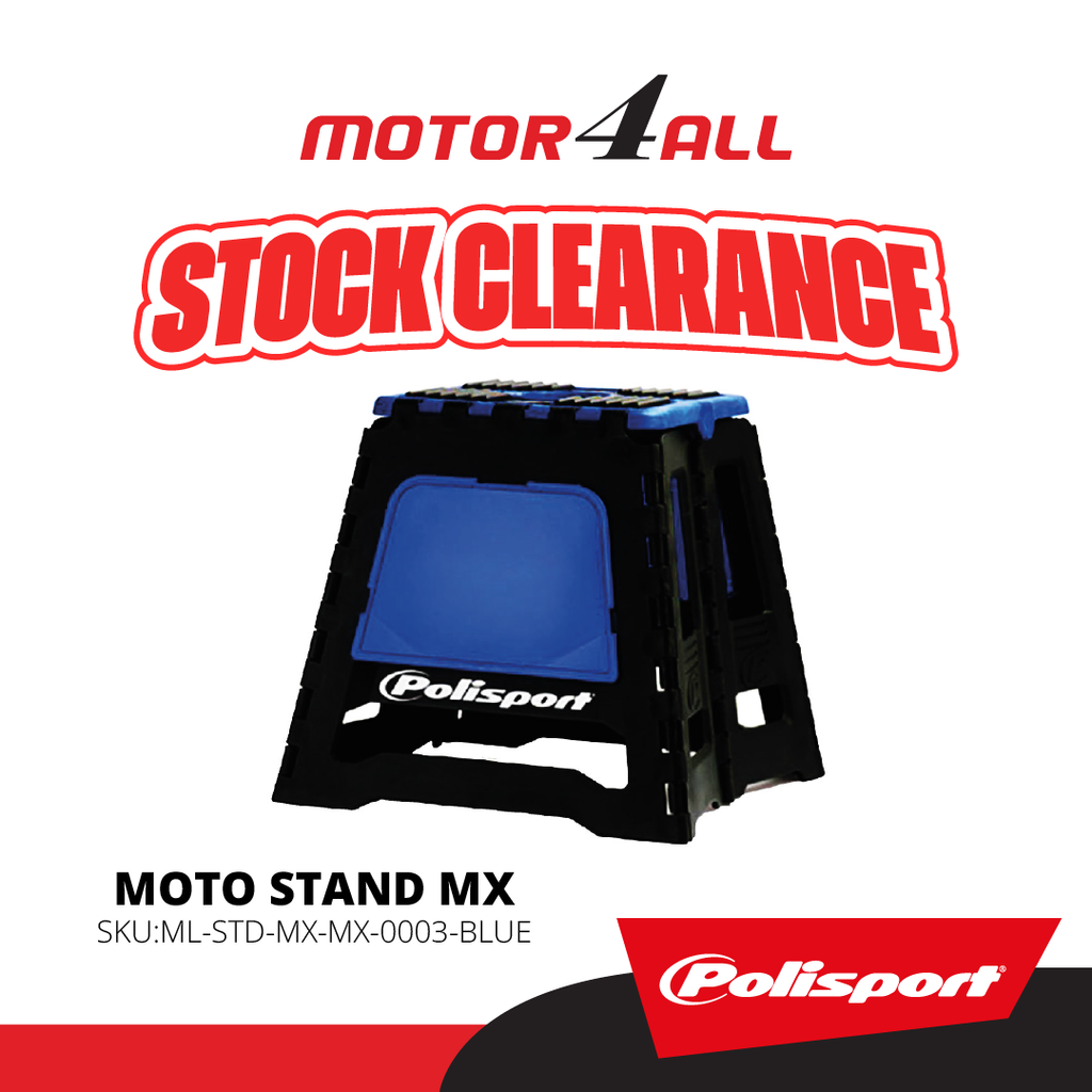 MOTO STAND MX BLUE