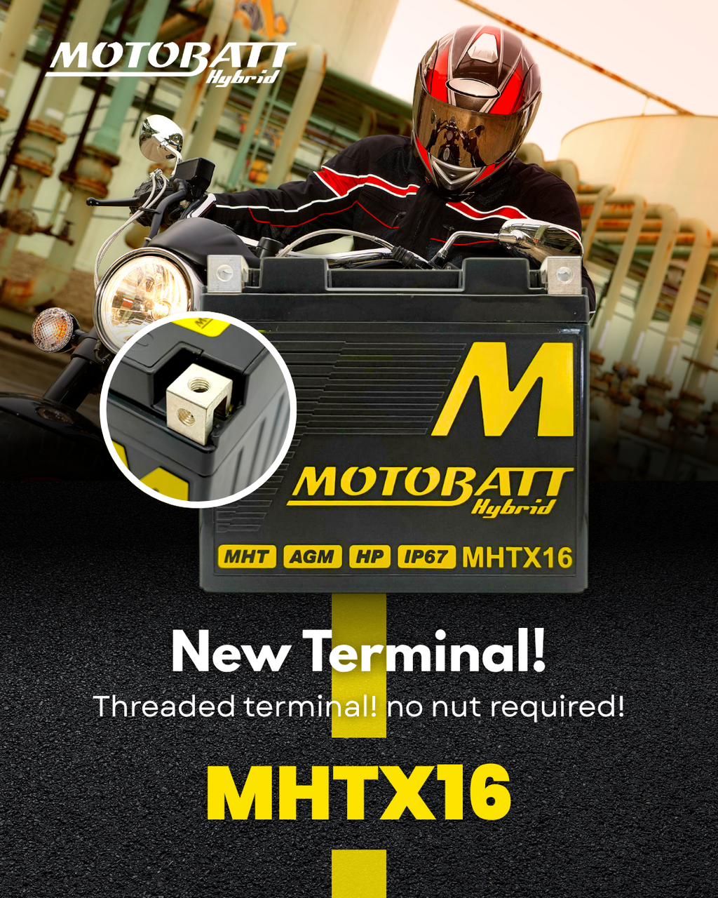 Hybrid new terminal MHTX16