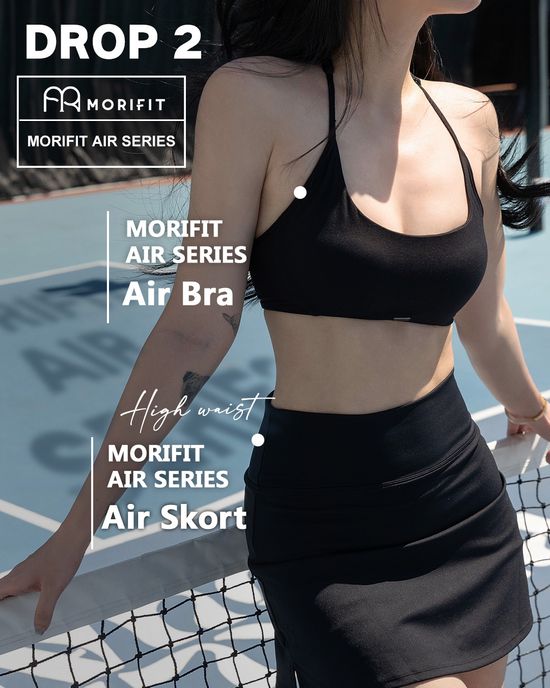 AIR BRA x AIR SKORT | Morifit