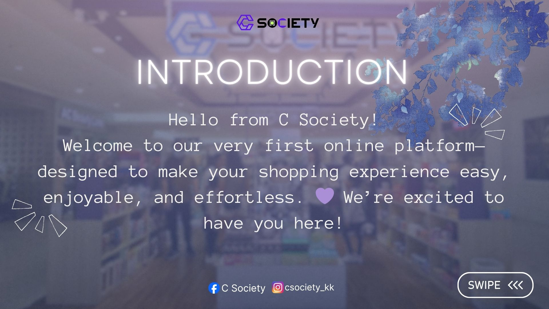 Know About Us More! | C Society