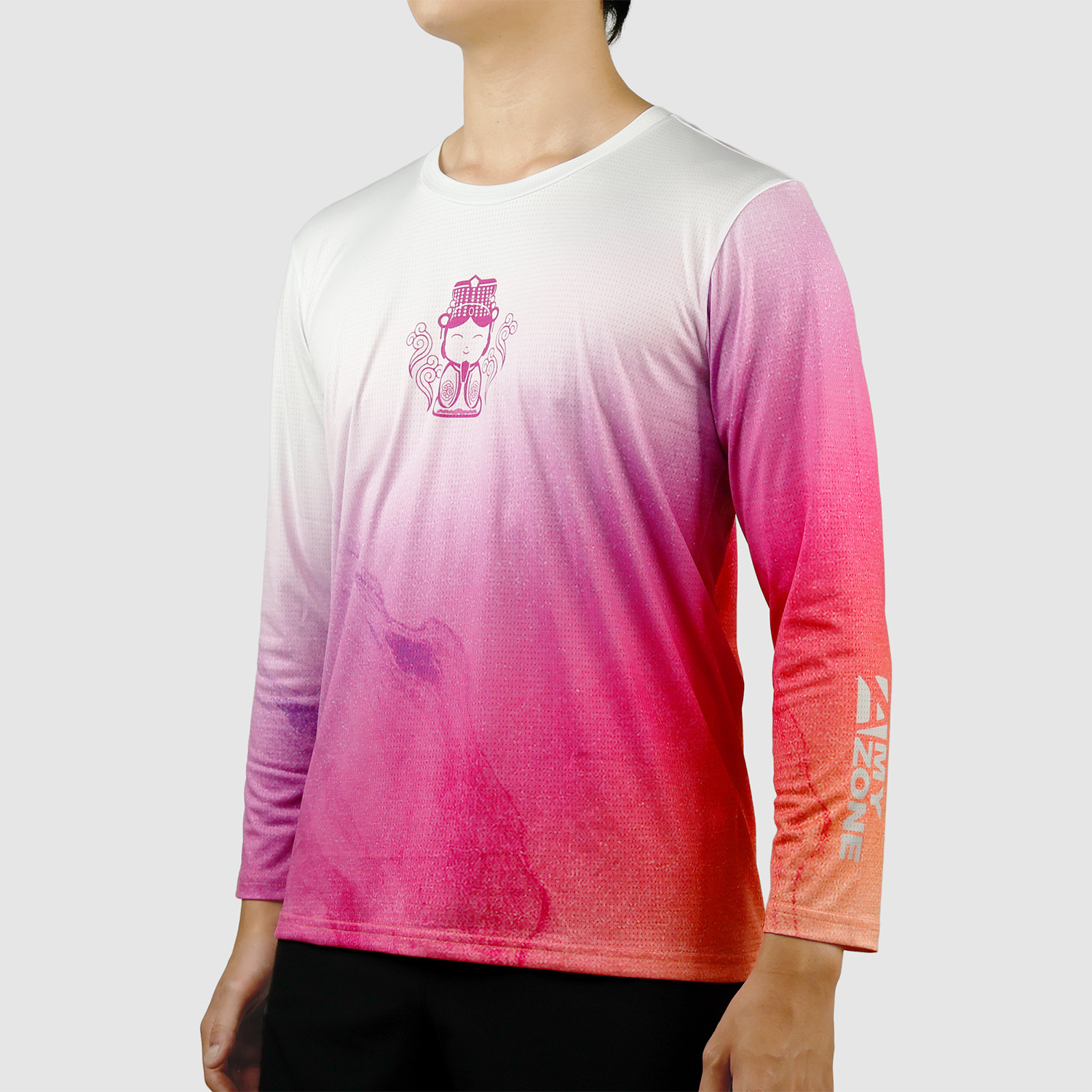 男_進香系列_粉紅超跑_實穿圖_側面