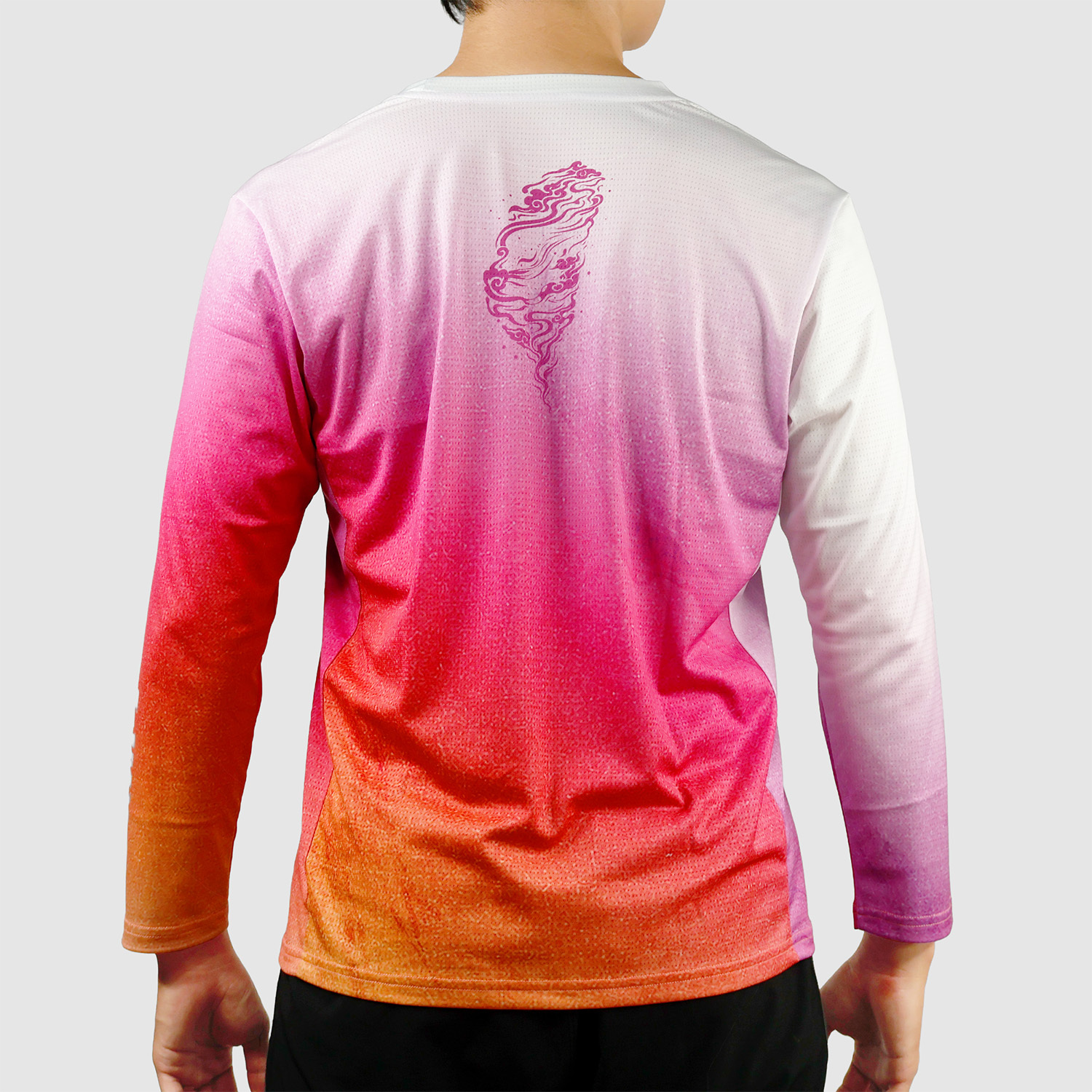 男_進香系列_粉紅超跑_實穿圖_背面