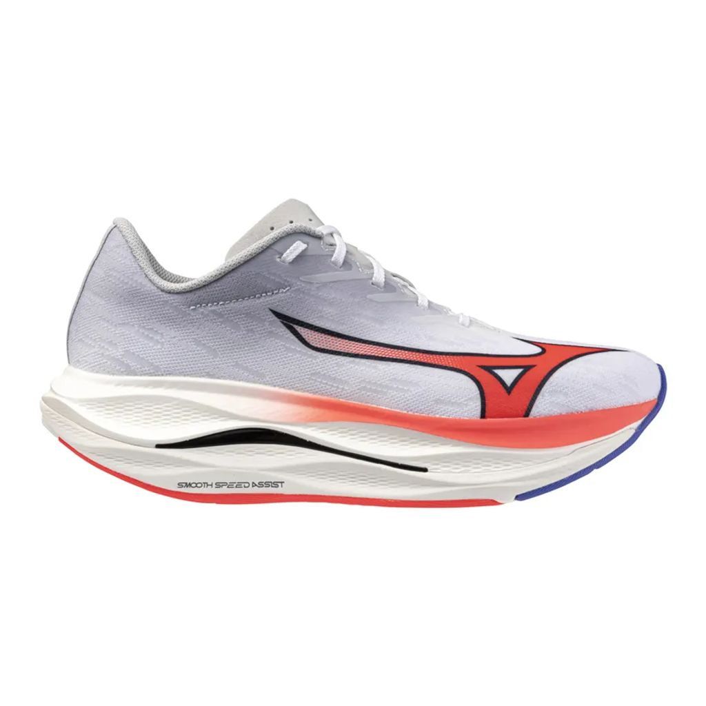 Mizuno Rebellion Flash 3 - White:Fiery Coral 2:Iris Bloom 1