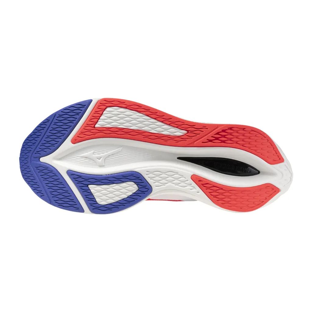 Mizuno Rebellion Flash 3 - White:Fiery Coral 2:Iris Bloom 5