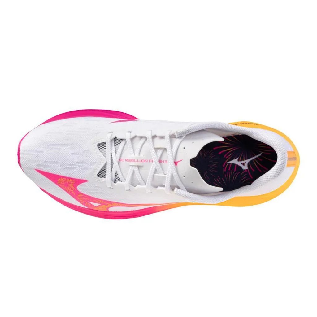 Mizuno Rebelion Flash 3 - White: Pink : Tentra 9