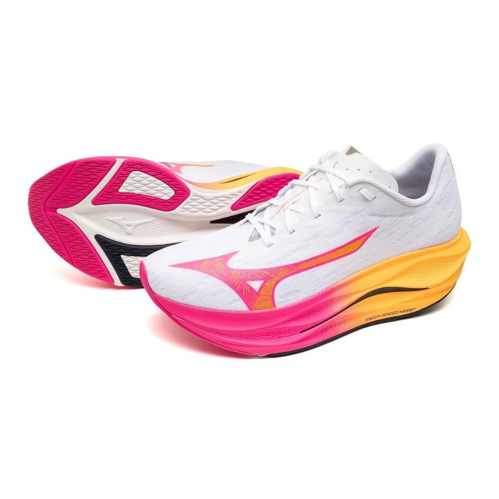 Mizuno Rebelion Flash 3 - White: Pink : Tentra 8